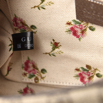Gucci GG Supreme Monogram Web Neo Vintage Shoulder Bag Beige New Acero Crop 8 of 12
