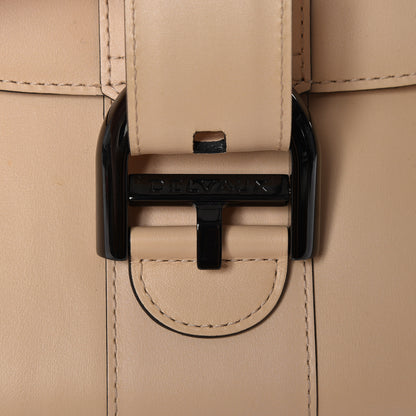 Delvaux Calfskin Mini Brillant Satchel Nude 7 of 10