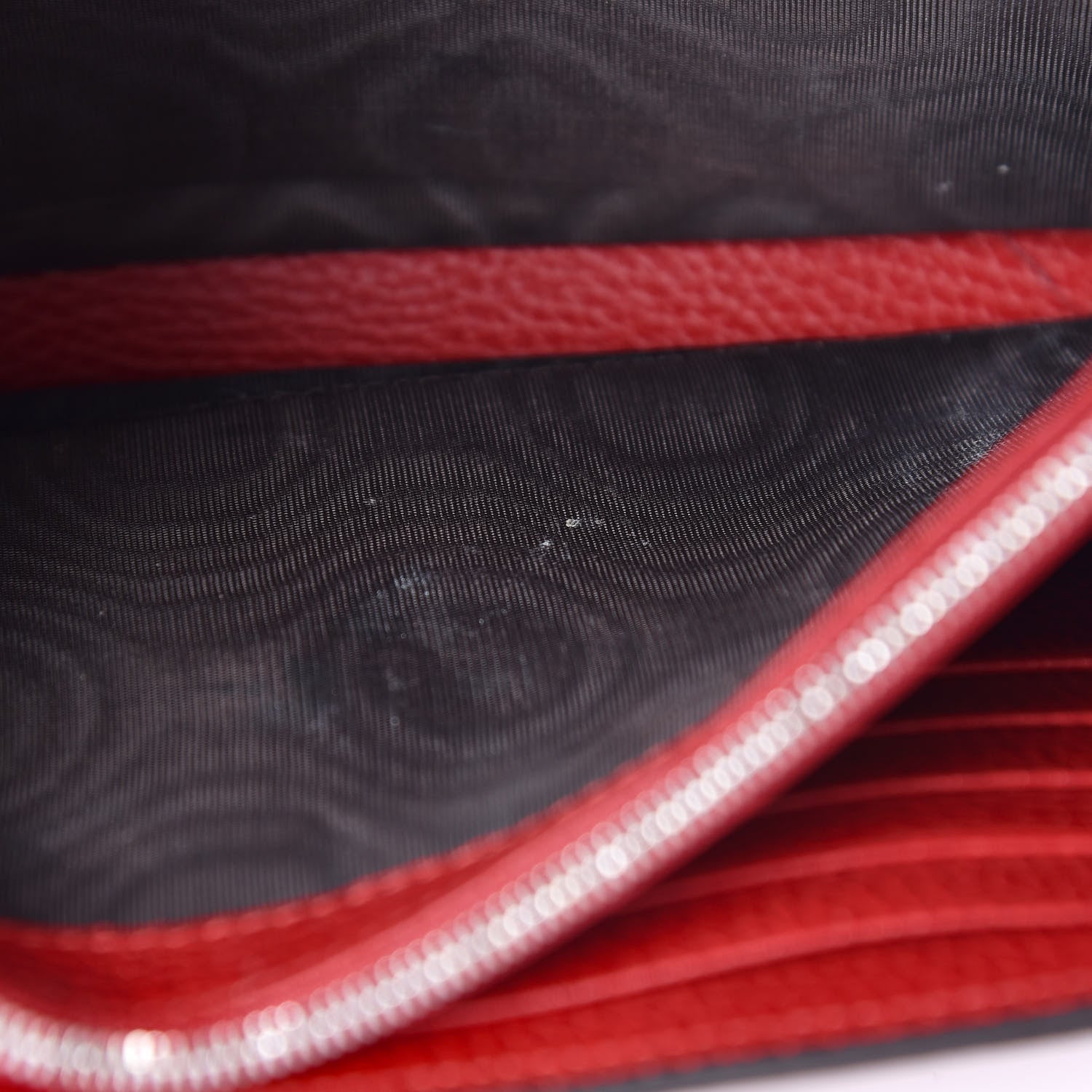 Gucci Calfskin Mini Dionysus Chain Wallet Hibiscus Red 8 of 11
