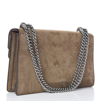 Gucci Suede Small Dionysus Shoulder Bag Taupe 3 of 9