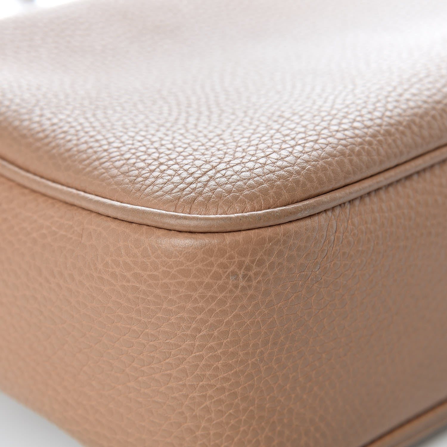 Gucci Pebbled Calfskin Small Soho Disco Bag Rose Beige 12 of 14