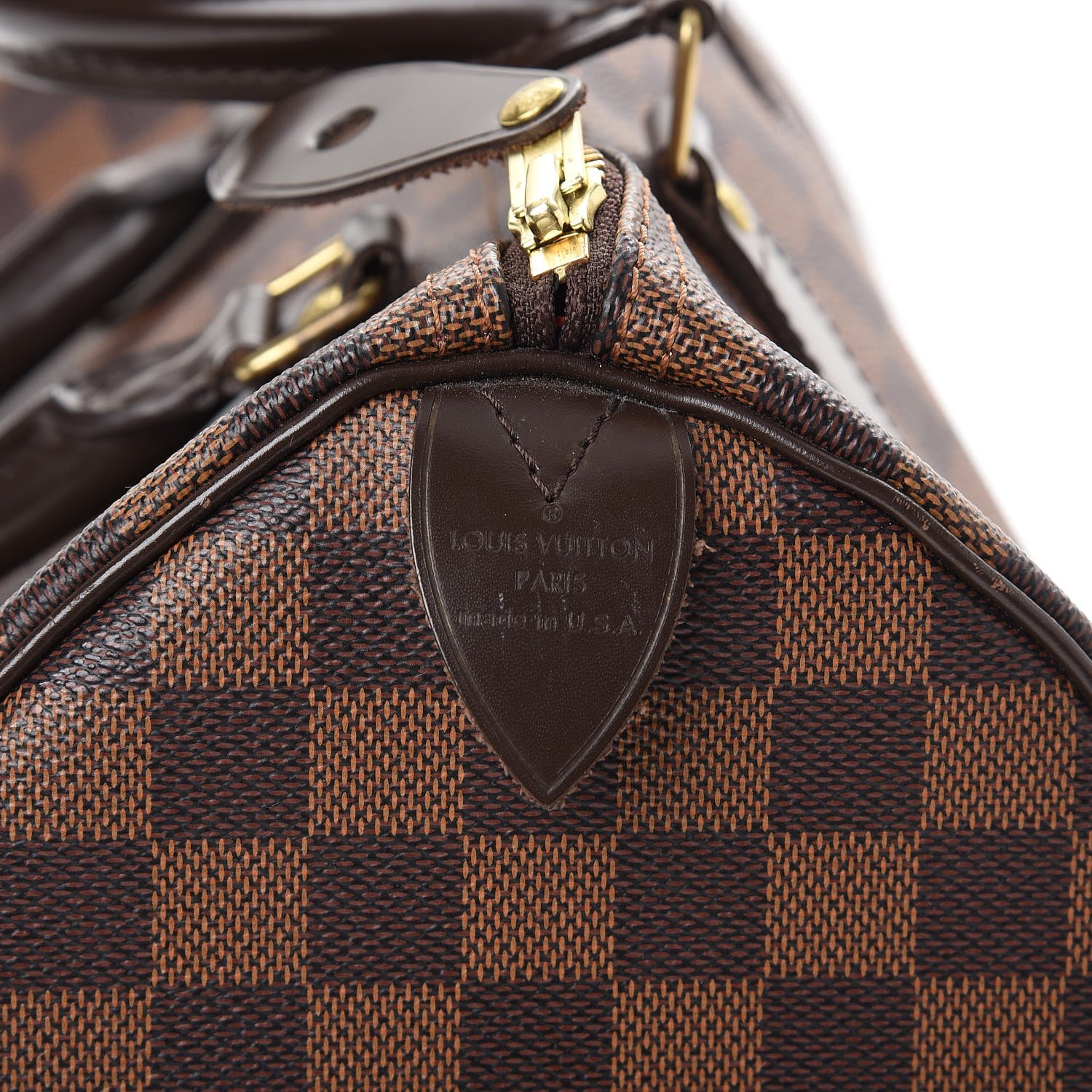 Louis Vuitton Damier Ebene Speedy 30 6 of 7