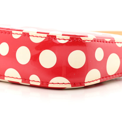 Louis Vuitton Vernis Kusama Infinity Dots Pochette Accessories Red 10 of 15
