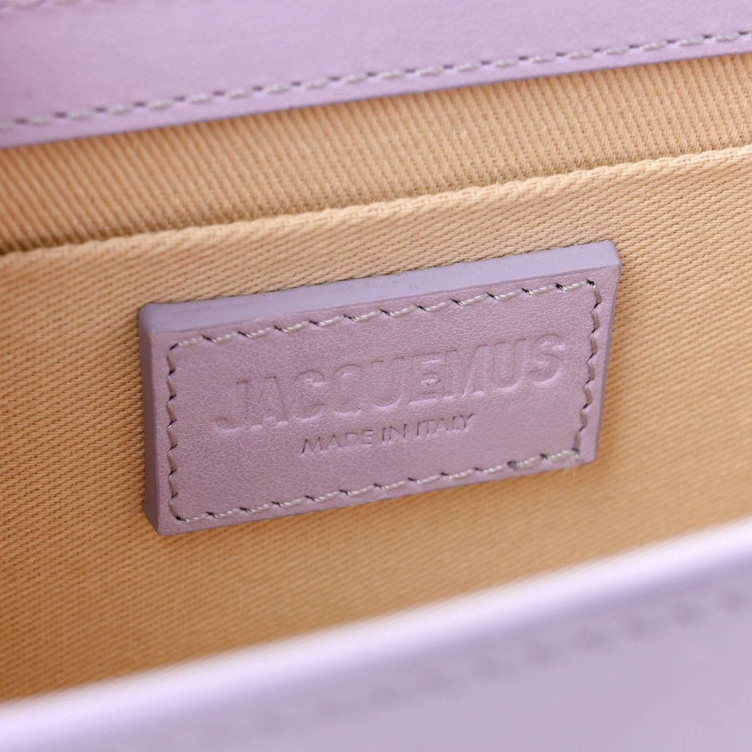Jacquemus Smooth Calfskin Le Chiquito Long Lilac 6 of 14