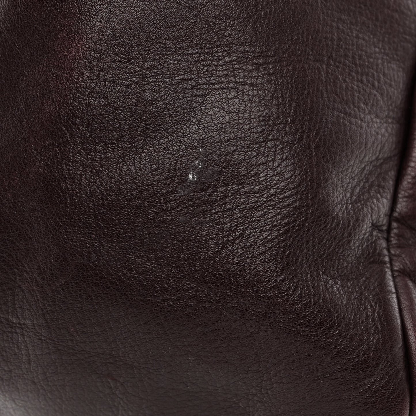 Soft Calfskin Shopping Tote Prugna