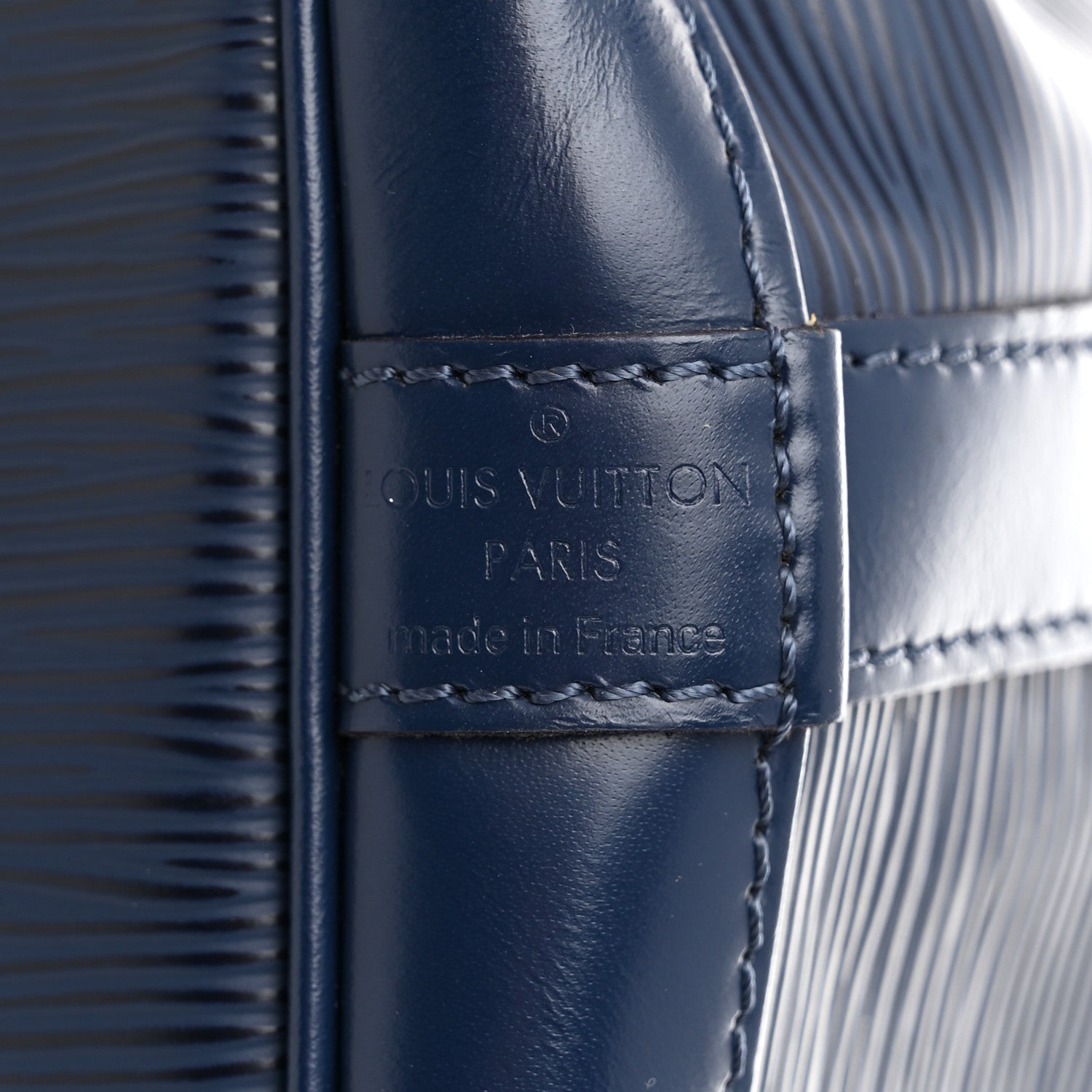Louis Vuitton Epi Petit Noe NM Indigo 6 of 10