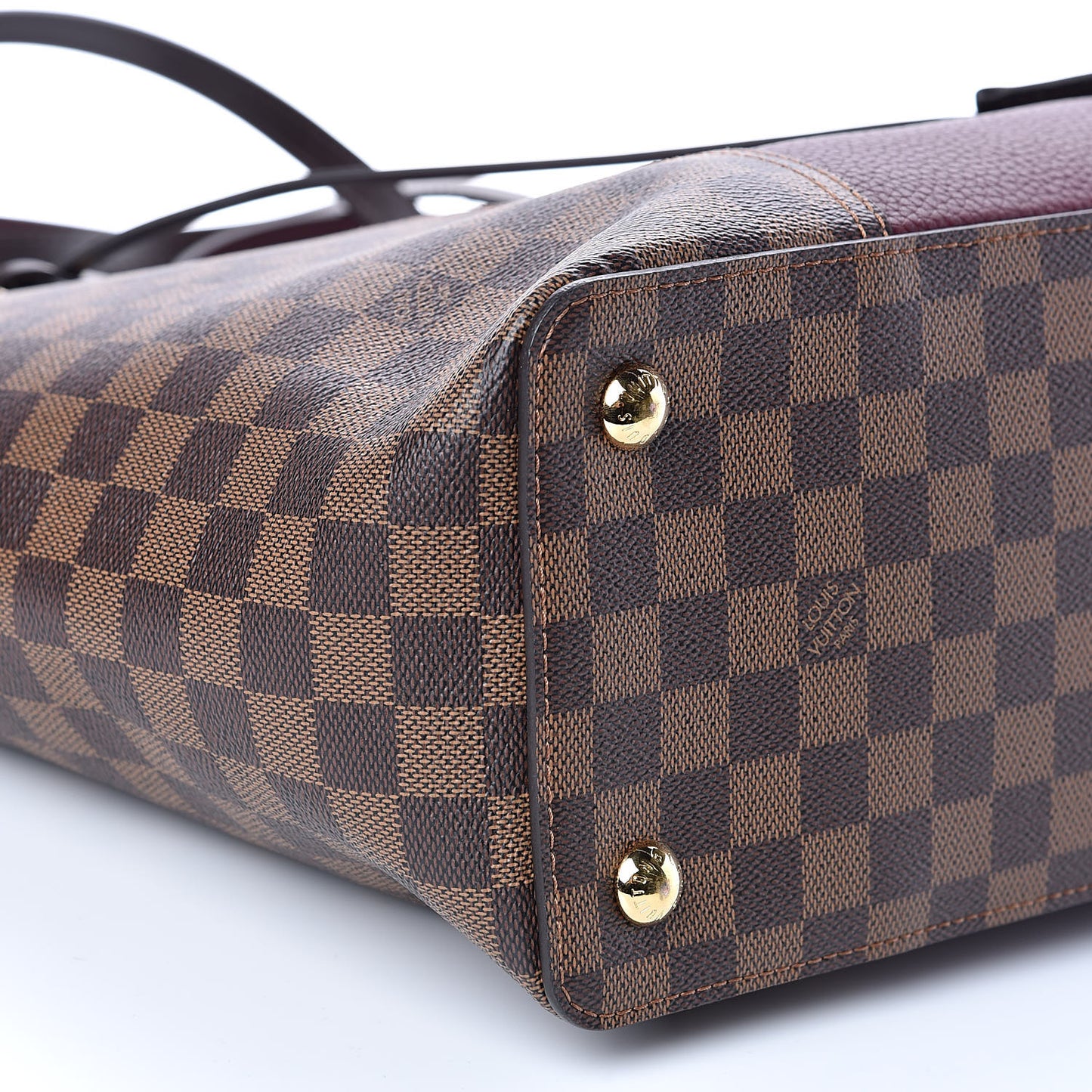 Damier Ebene Taurillon Jersey Bordeaux