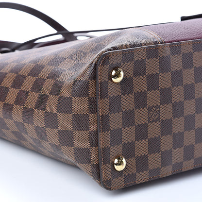 Louis Vuitton Damier Ebene Taurillon Jersey Bordeaux 8 of 11