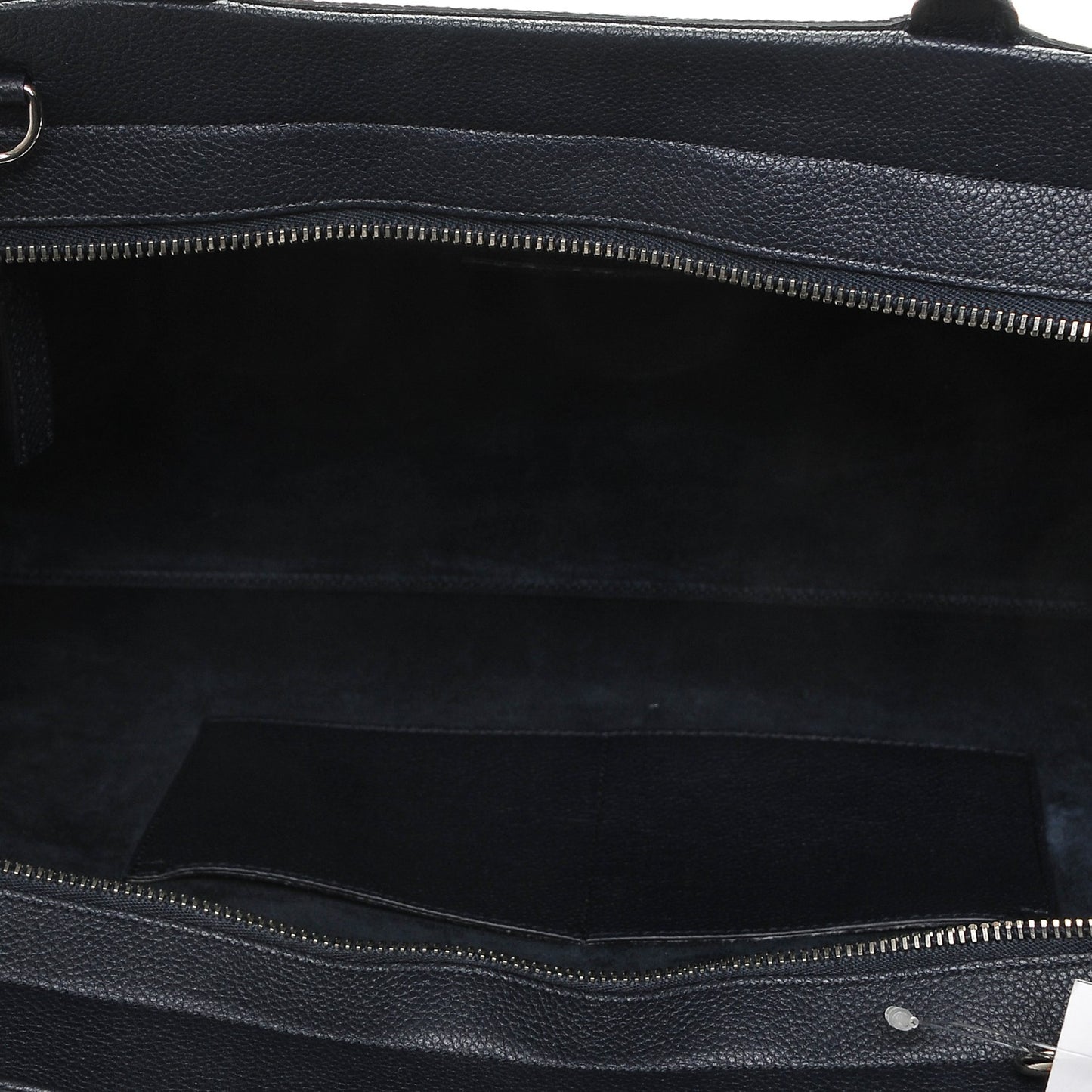 Calfskin Medium Rive Gauche Cabas Navy Blue