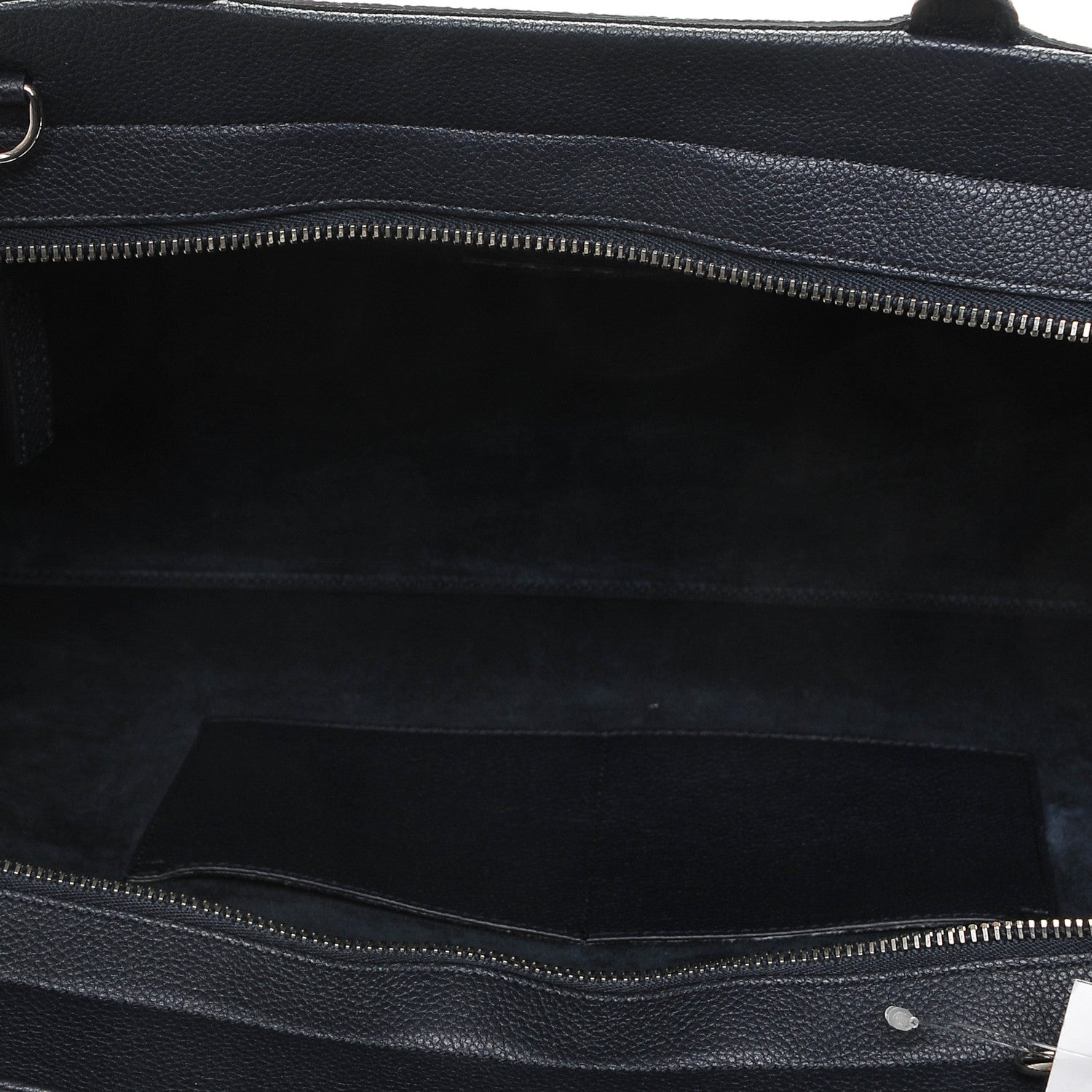 Saint Laurent Calfskin Medium Rive Gauche Cabas Navy Blue 5 of 6