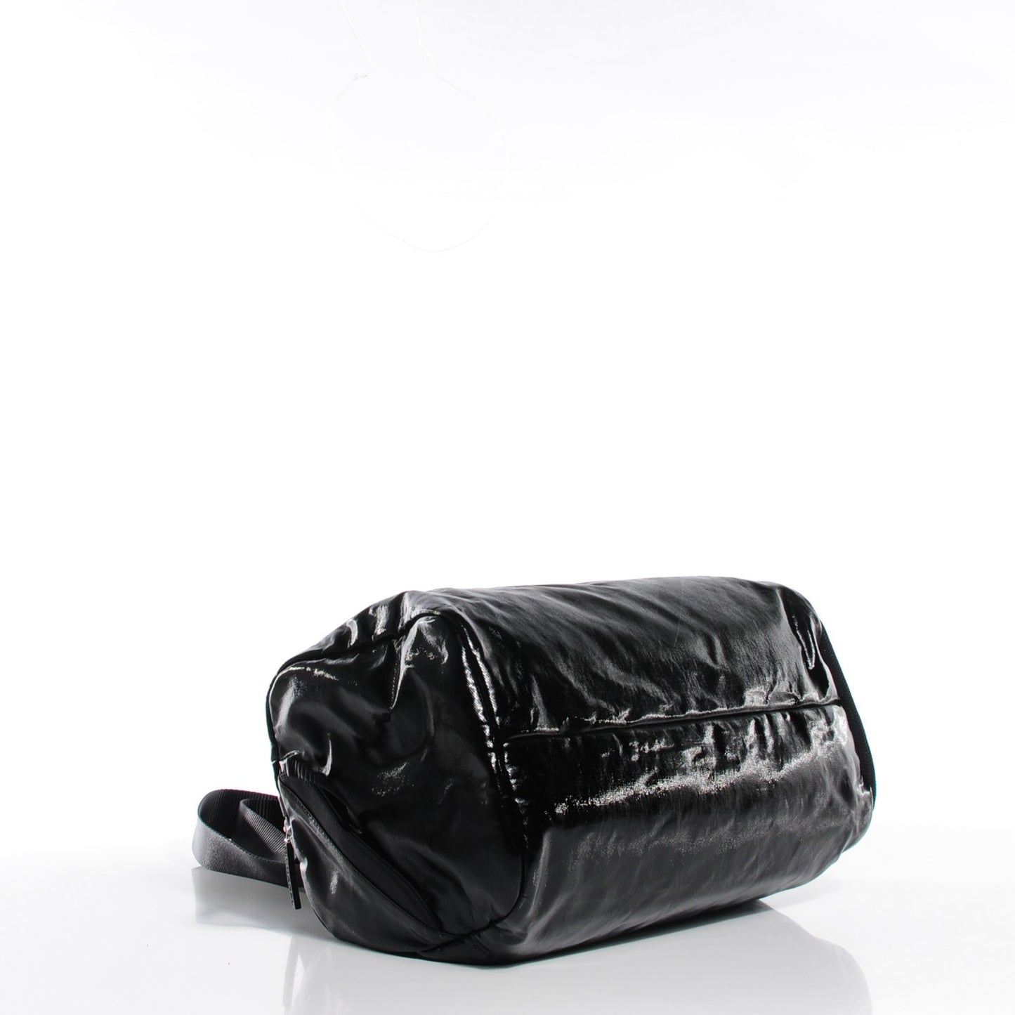 Coated Canvas Sport Duffel Black