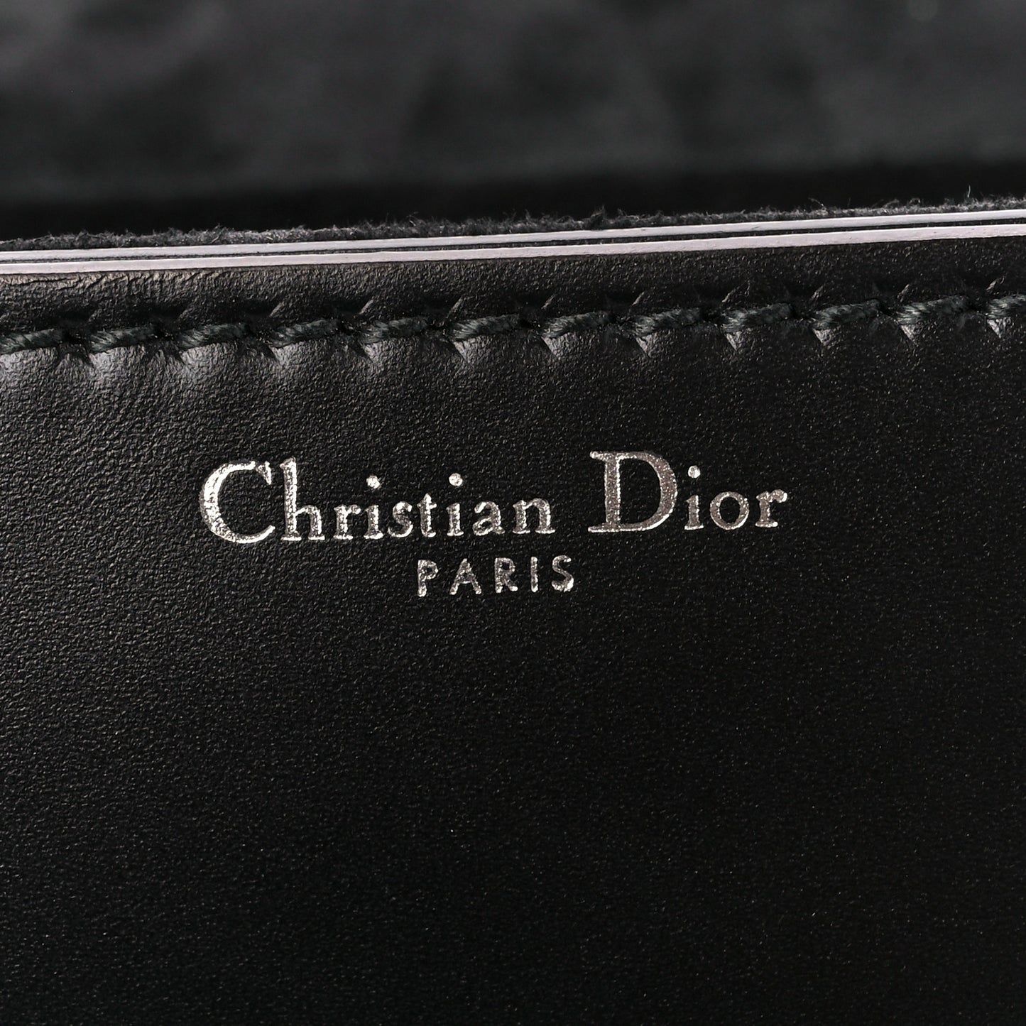 Smooth Calfskin Dio(r)evolution Flap Bag Black