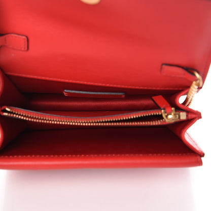 Valentino Garavani Smooth Calfskin Mini Vring Crossbody Bag Rouge Pur 5 of 8