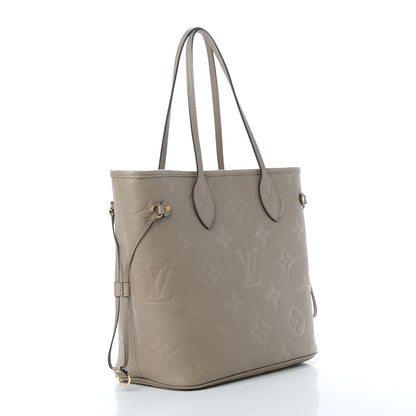 Louis Vuitton Empreinte Monogram Giant Neverfull MM Tourterelle 4 of 12
