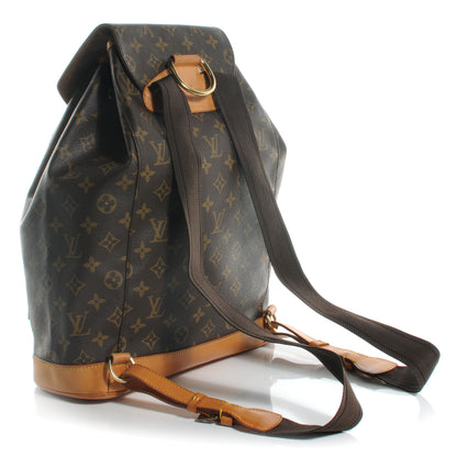 Louis Vuitton Monogram Montsouris GM Backpack 3 of 10