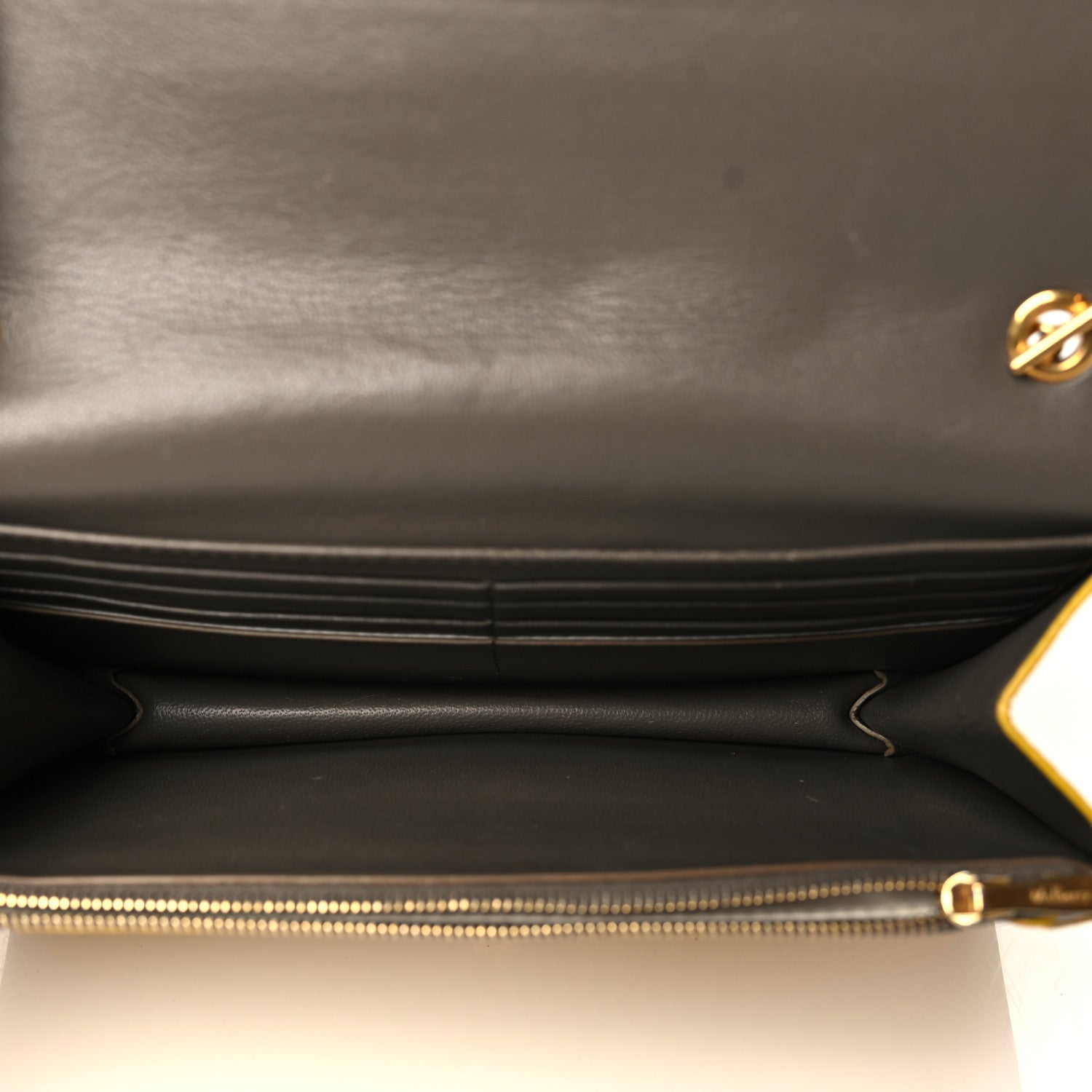 Mulberry Natural Grain Calfskin Small Darley Satchel Yellow 5 of 10