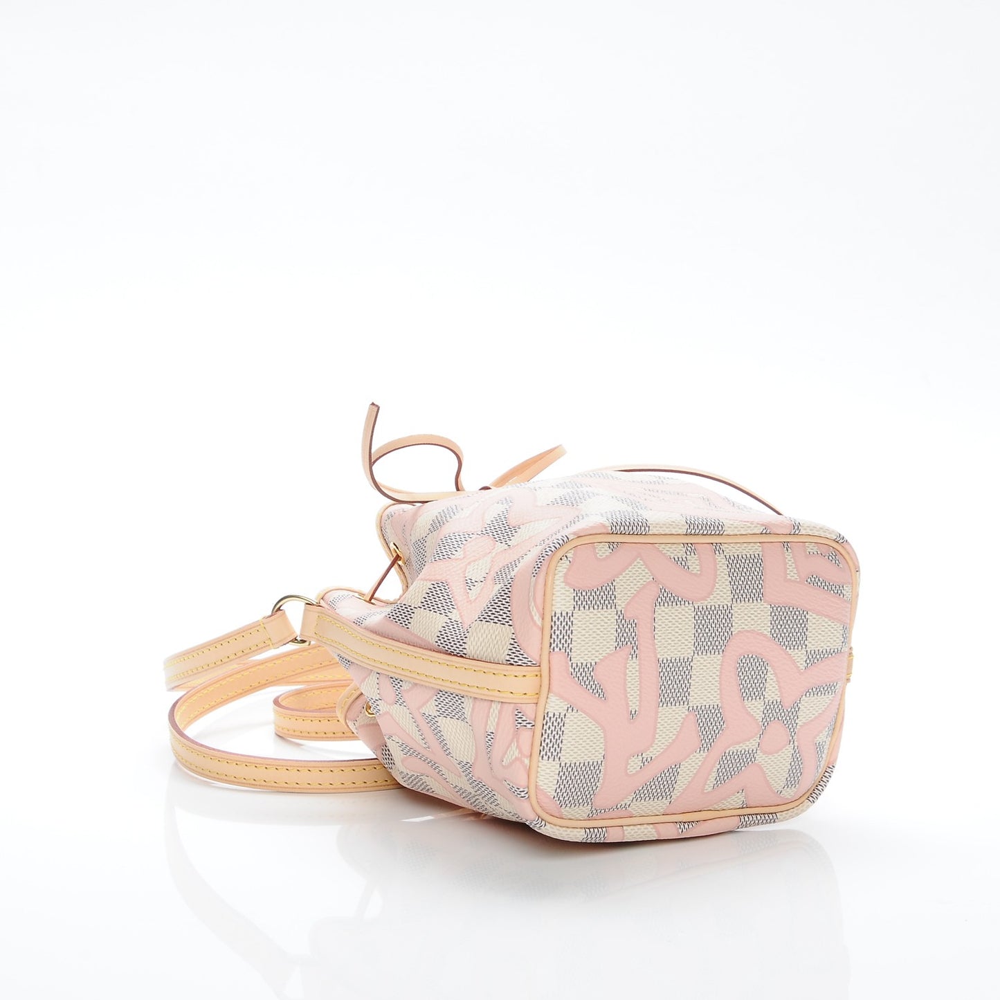 Damier Azur Tahitienne Nano Noe Rose Ballerine
