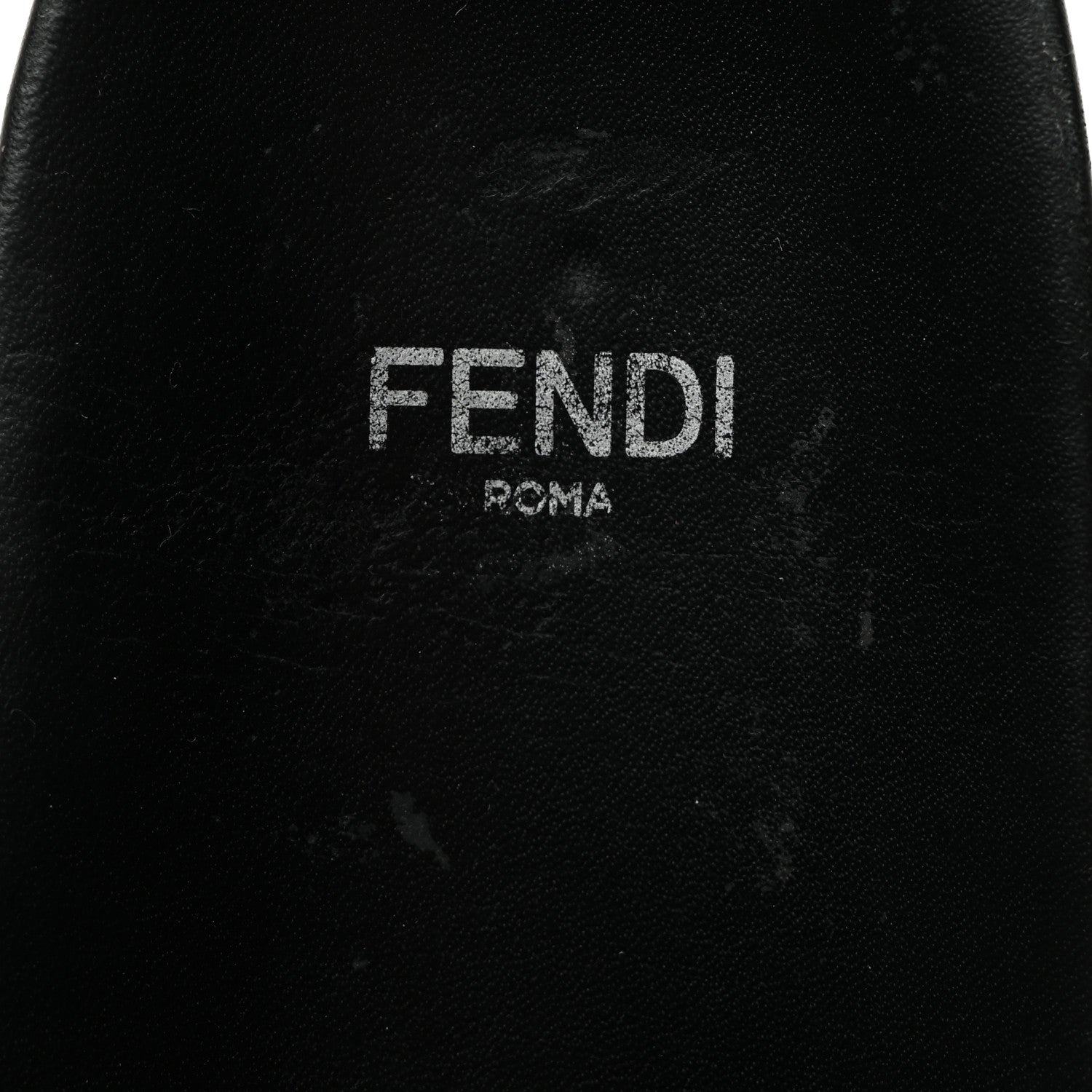 Fendi Knit Bow Flat Slide Sandals 37 Black Grezzo 6 of 9
