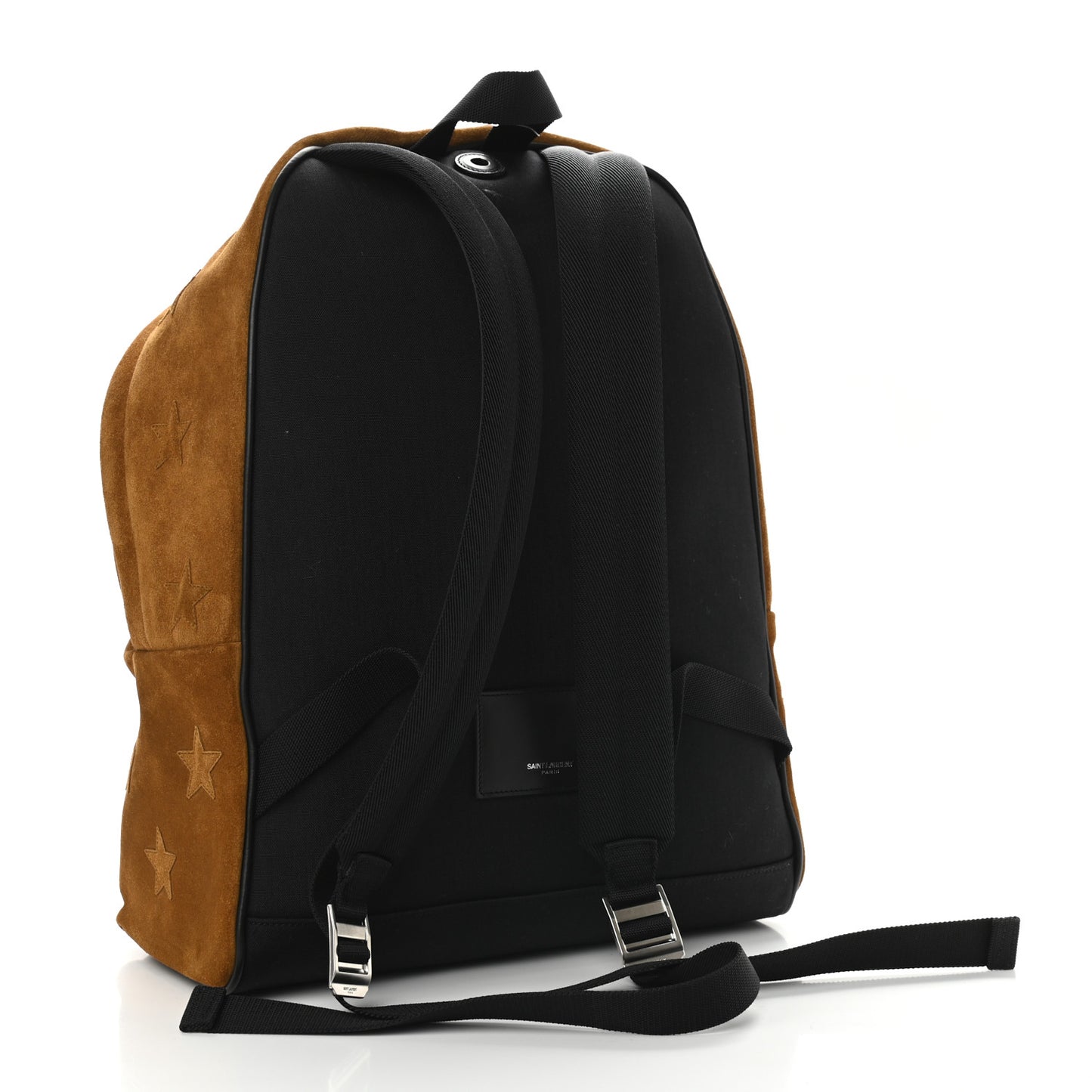 Suede Stars Print Hunting Backpack Light Ochre