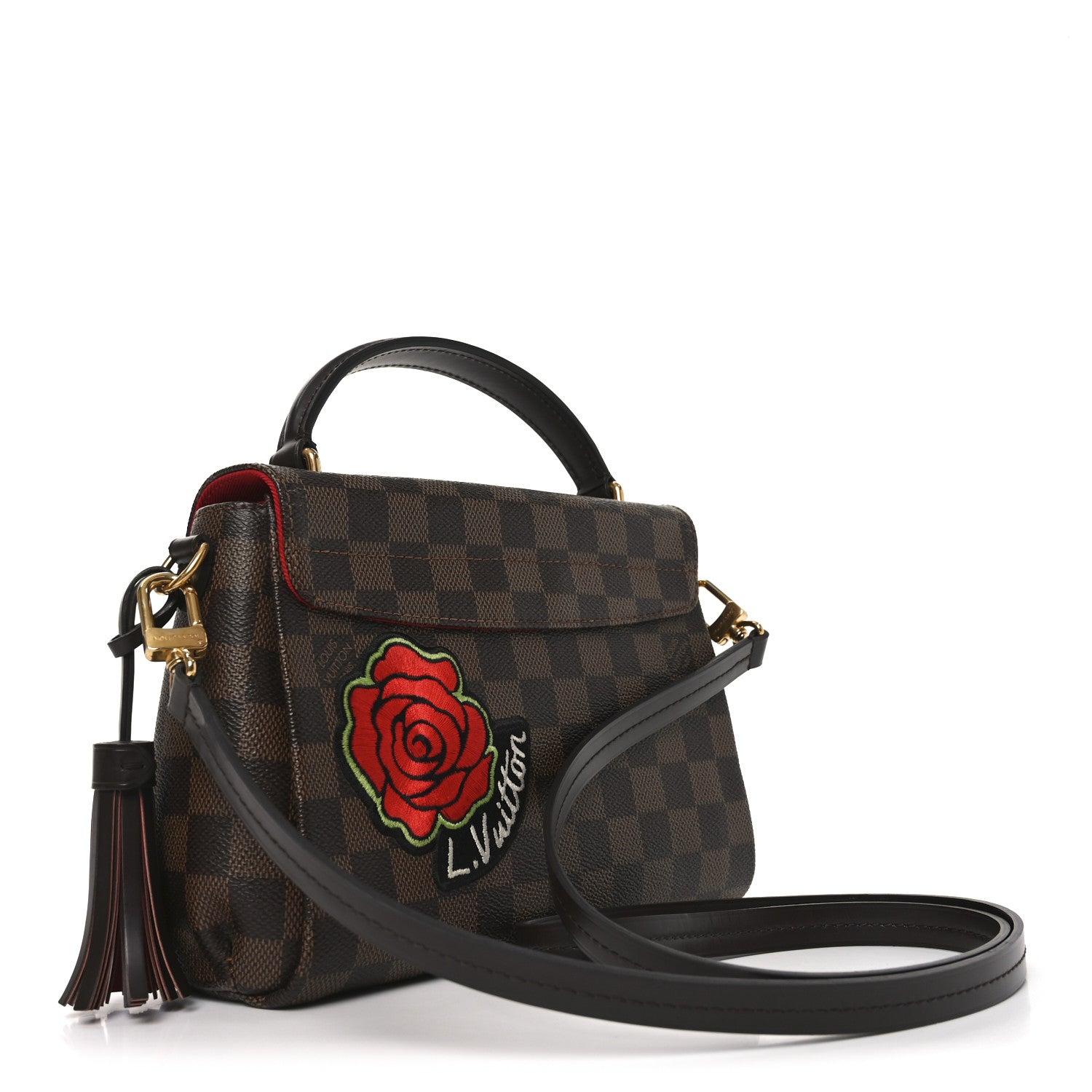 Louis Vuitton Damier Ebene Patches Croisette 3 of 9