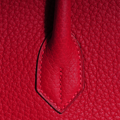 Hermes Togo HAC Birkin 32 Rouge 25 of 25