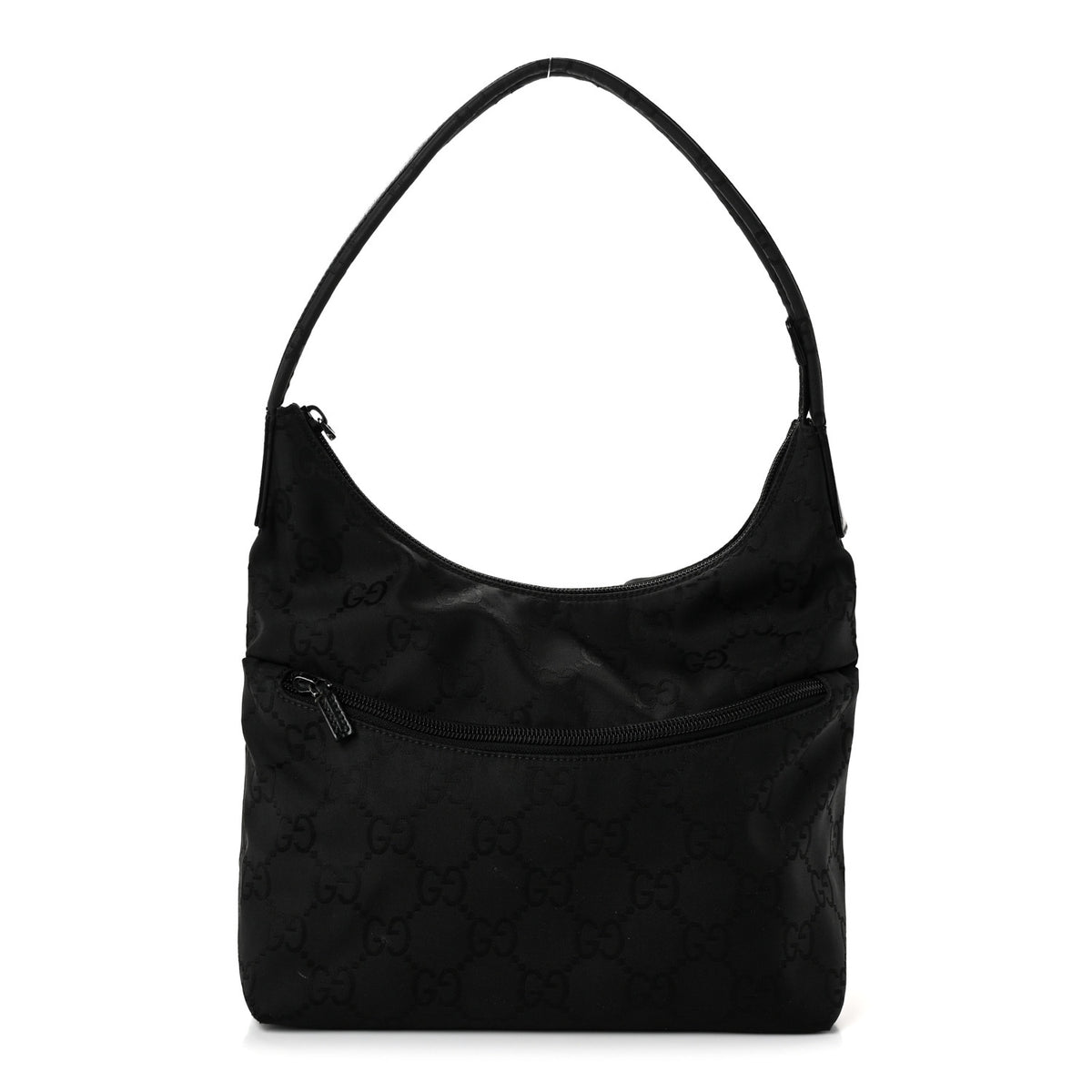 Gucci Nylon Hobo Monogram Small  Black 1 of 11