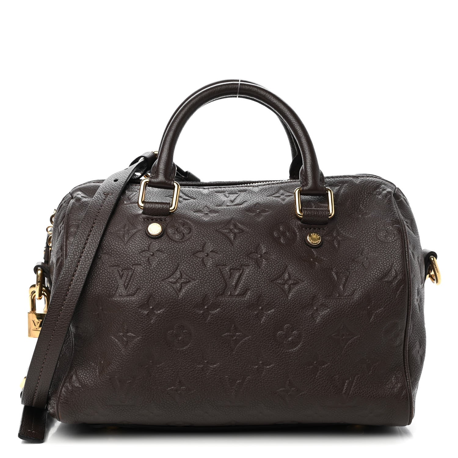 Louis Vuitton Empreinte Speedy Bandouliere 25 Chocolate 1 of 8