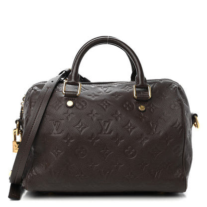 Louis Vuitton Empreinte Speedy Bandouliere 25 Chocolate 1 of 8