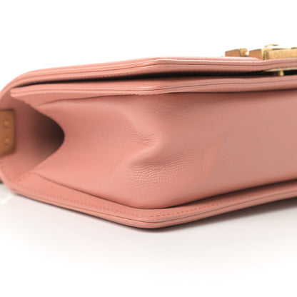 Chanel Caviar Quilted Small Boy Flap Powder Pink 9 of 13