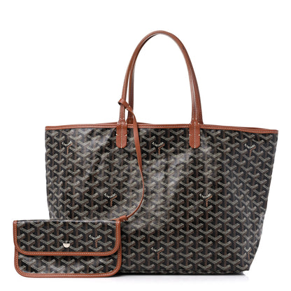 Goyard Goyardine Saint Louis PM Black Gold 1 of 9