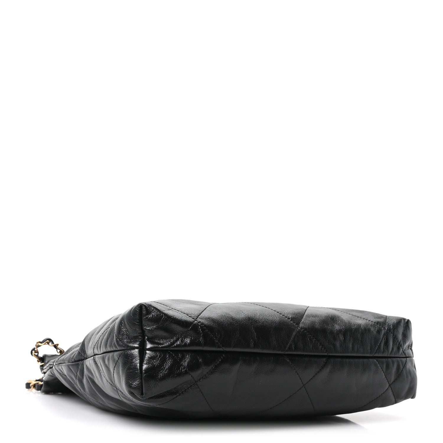 Chanel Shiny Calfskin Quilted Small Chanel 22 Black 1845376