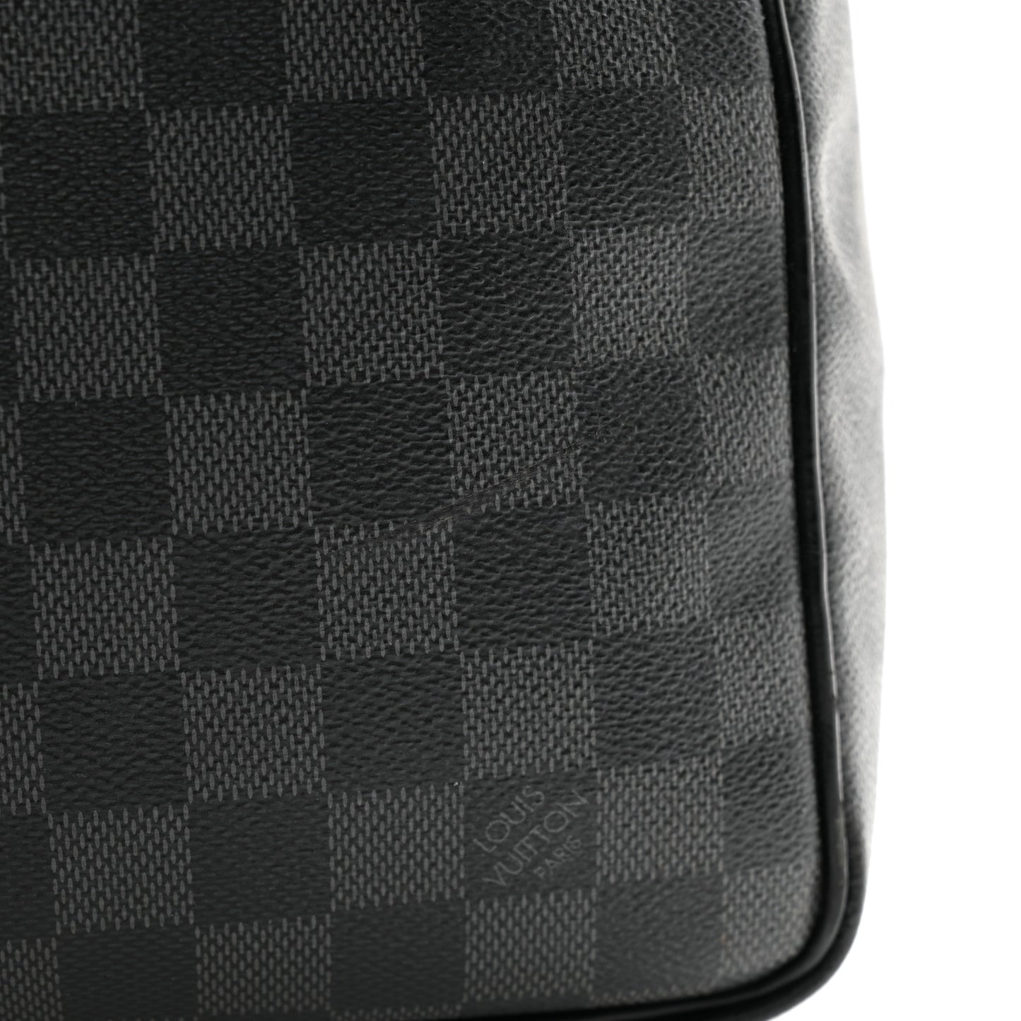 Damier Graphite Keepall Bandouliere 55