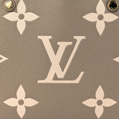 Louis Vuitton Empreinte Monogram Giant Montaigne BB Tourterelle Creme 10 of 10