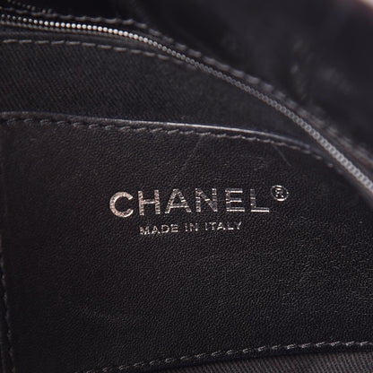 Chanel Glazed Calfskin Quilted Medium Just Mademoiselle Black 10 of 12