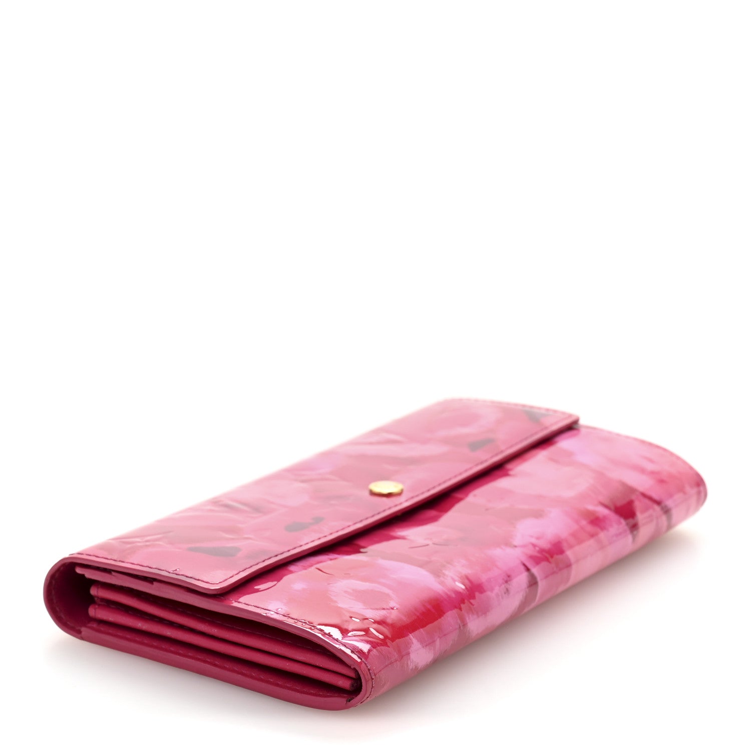 Louis Vuitton Vernis Ikat Sarah Wallet Rose Velours 1747750