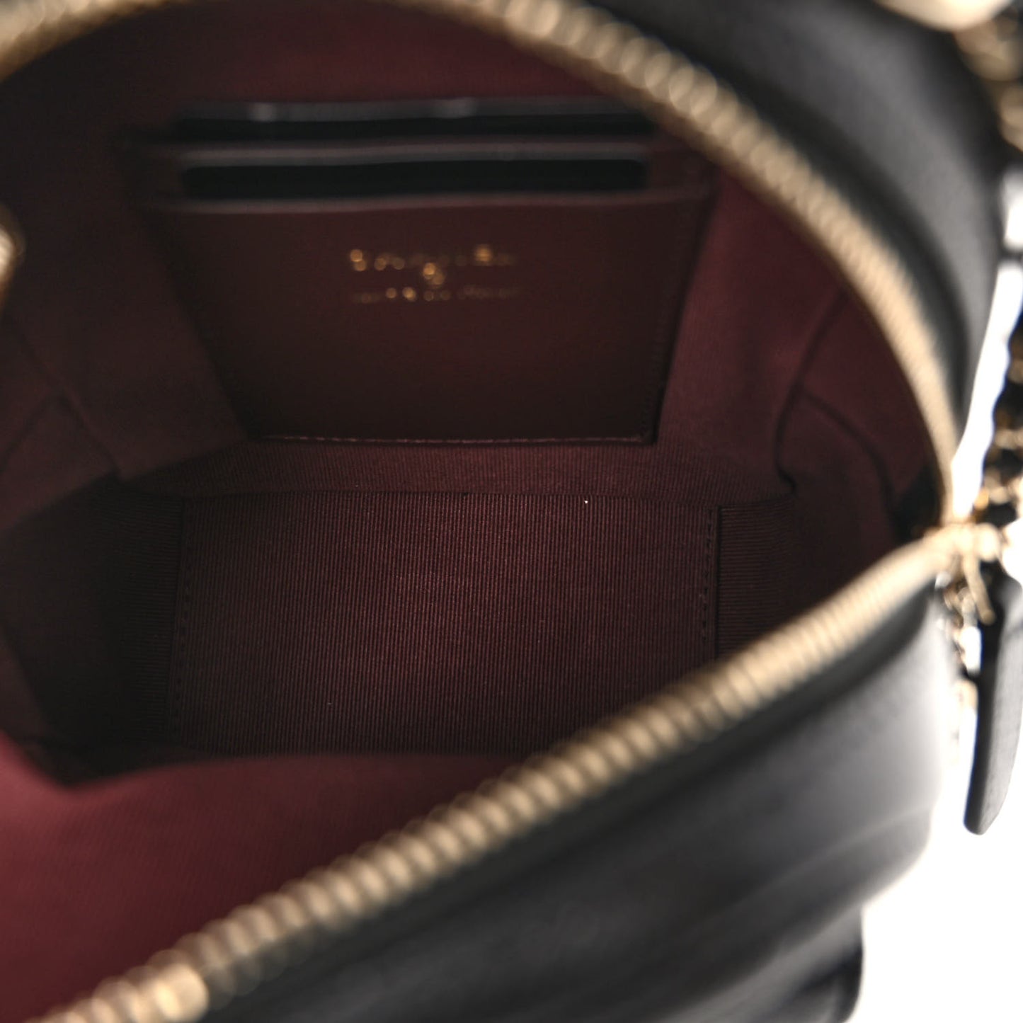 Caviar Quilted CC Mini Classic Backpack Black