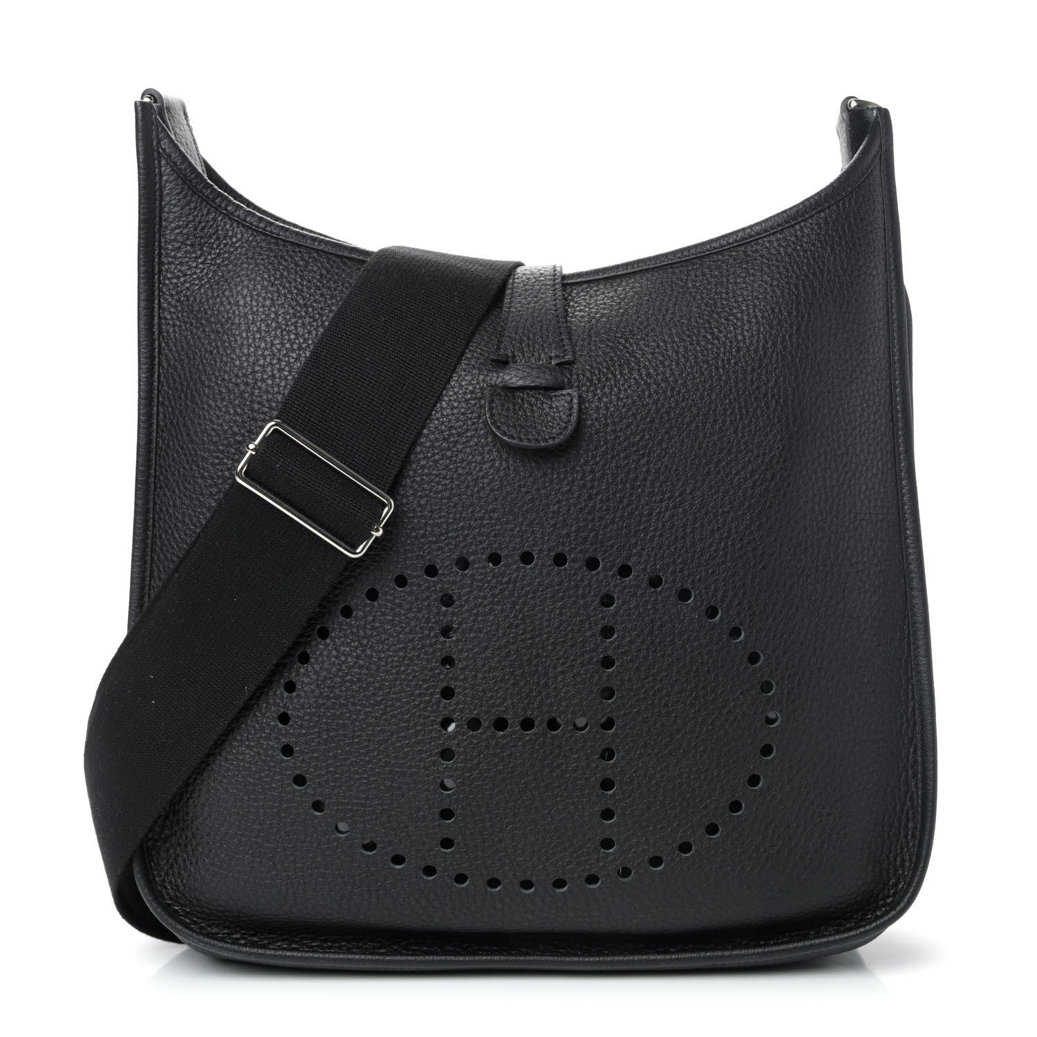 Hermes Taurillon Clemence Evelyne III GM Black 1 of 4