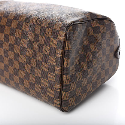 Louis Vuitton Damier Ebene Speedy 30 9 of 10