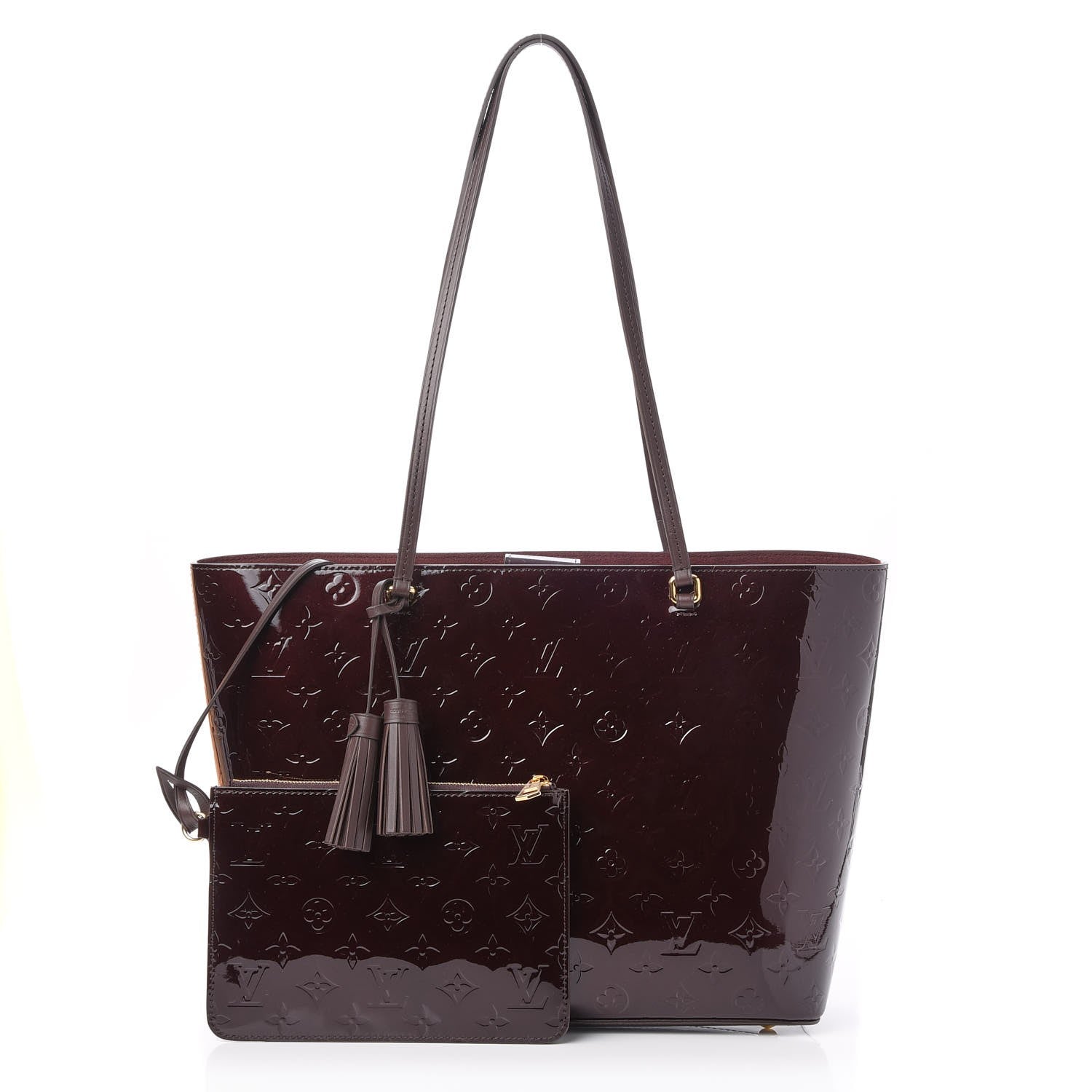 Louis Vuitton Vernis Long Beach MM Amarante 1 of 8