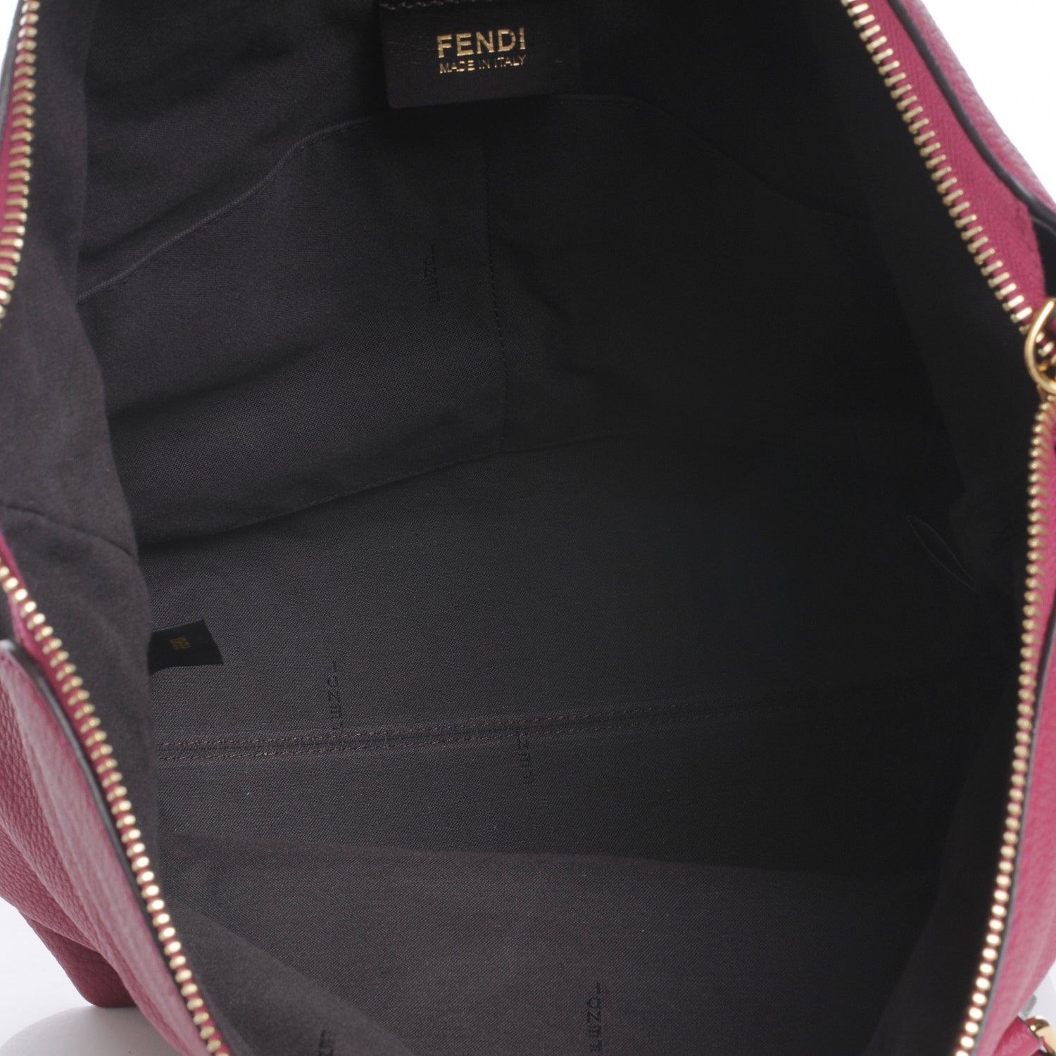 Fendi Vitello Satchel Amarena 5 of 9