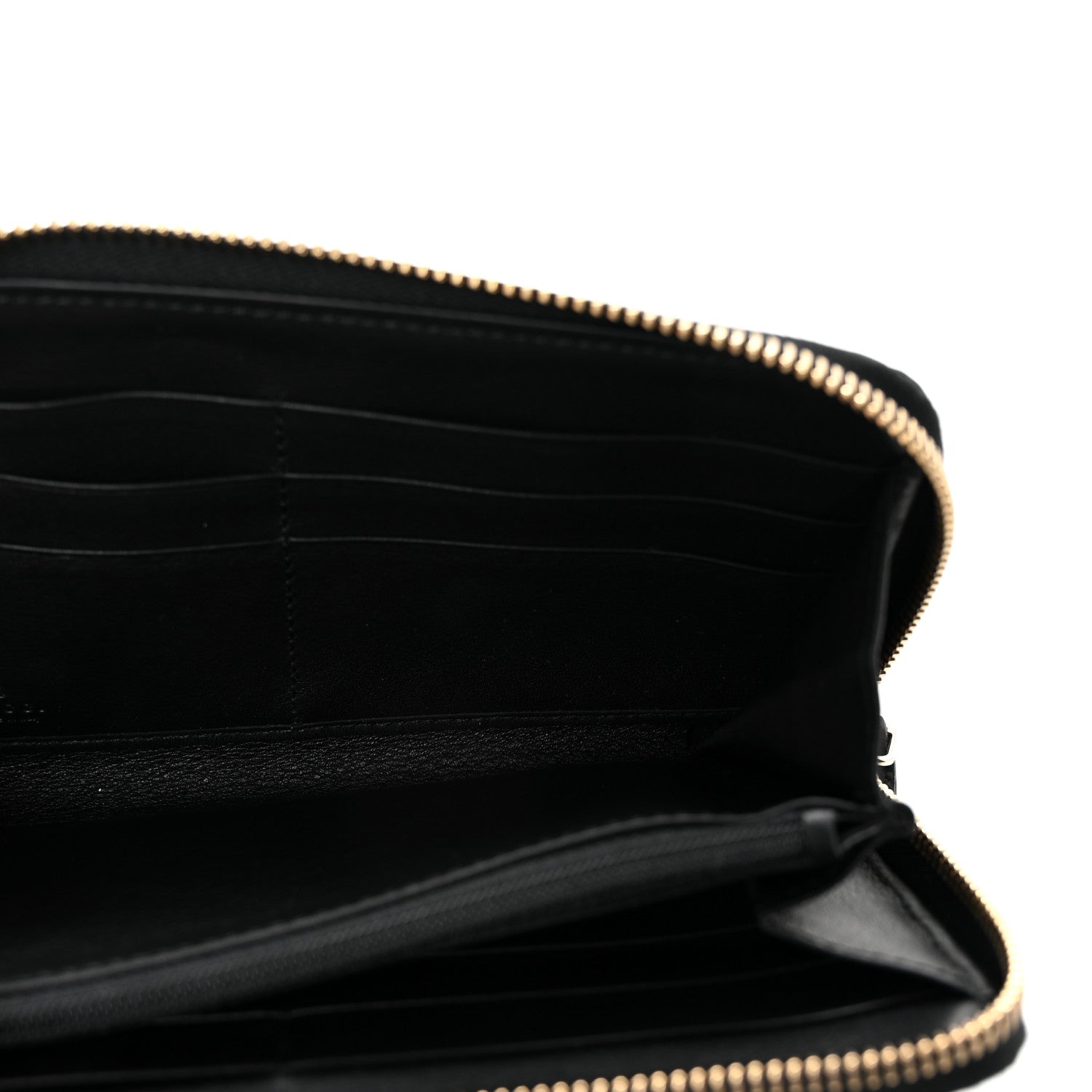 Gucci Microguccissima Zip Around Wallet Black 5 of 8