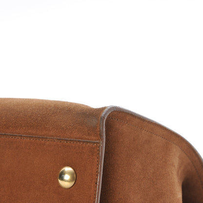 Saint Laurent Suede Medium Classic Y Cabas Light Ocre 10 of 14
