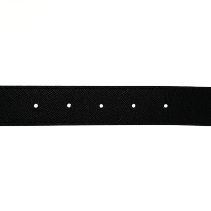 Louis Vuitton Calfskin Monogram 40mm LV Initiales Reversible Belt 80 32 Black 5 of 6