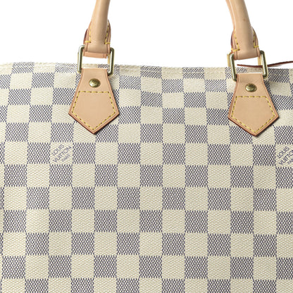 Louis Vuitton Damier Azur Speedy 30 10 of 10