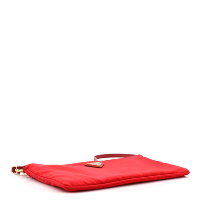 Prada Re-Nylon Saffiano Pouch Red 4 of 9