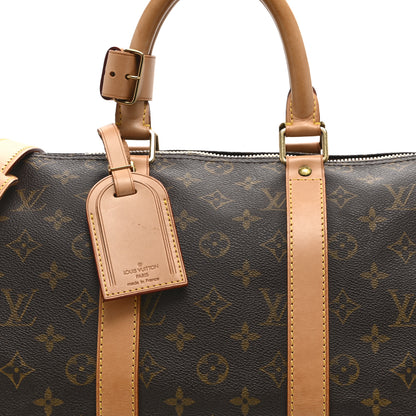 Louis Vuitton Monogram Keepall Bandouliere 45 7 of 9
