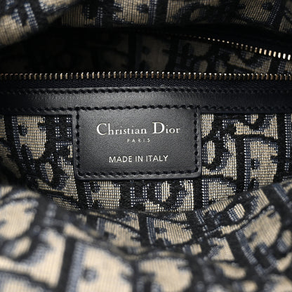 Christian Dior Wicker Oblique Medium Lady Dior Bag Blue 6 of 11
