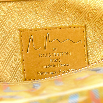 Louis Vuitton Monogram Pulp Defile Weekender PM Yellow 6 of 9