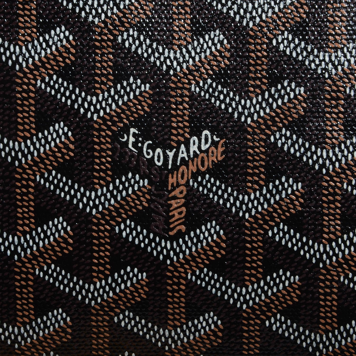 Goyard Goyardine Grenadines Black Gold 8 of 8