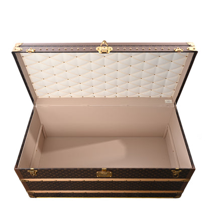 Louis Vuitton Monogram Malle Courrier Lozine Trunk 110 5 of 13
